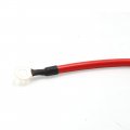 Uxcell 6pcs Red 24cm Length Battery Wire Power Transfer Cable For Auto Car