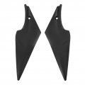 Qiilu 2pcs Gas Tank Side Fairing Cover Left Right Replacement For Suzuki R 600 750 2006 2007 Carbon Fiber Seats And