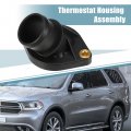 Uxcell Engine Coolant Thermostat Housing Assembly No 53020887ad 53020887ac For Chrysler Aspen 2007-2009 Dodge Dakota 2001-2010