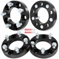 4pcs 1 In Wheel Spacers 5x4 To 5 Hubcentric Adapters 12x1 25 Studs 82 5mm Center Bore Forged Aluminum For Infiniti And Nissan