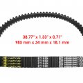 Caltric Drive Belt Compatible With Bombardier Can-am Outlander Max 570 Efi 4x4 2016-2019
