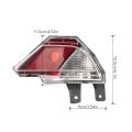 Keenso Rear Bumper Reflector Light Stop Lamp Super Bright Led Scratch Proof For 2016 2017 2018 Right 63217297434