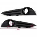G-plus Fog Light Lamp Cover Compatible With Ford Focus St 2013-2014 Bumper Hole Bezel Housing Cm5z-17e810-a Cm5z-17e811-a
