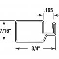 Prime-line Mp14038 Aluminum Screen Frame 7 16 X2 In Build Or Reir Windows Cut To Size A Uses 7 3 4 Screen Corners A White