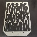 Smt-stainless Flame Radiator Grille Cover Compatible With Kawasaki Vulcan Vn 1500 Vn 1700 Chrome Moto B00xohyx8g
