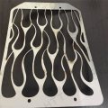 Smt-stainless Flame Radiator Grille Cover Compatible With Kawasaki Vulcan Vn 1500 Vn 1700 Chrome Moto B00xohyx8g
