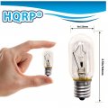 Hqrp 4-pack 40-watt T8 40t8 Indicator Intermediate E17 Base Tubular Incandescent Light Bulbs Compatible With Appliance