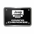Ipick Image Made For Jeep Grand Cherokee Uv Graphic Black 3 8 Thick Solid Billet Aluminum 2 Inch Tow Hitch Cover