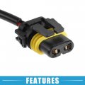 A Absopro Led Car Headlight Canbus Decoder 9007 Error Free Warning Resistors Replacement Anti Flicker Resistor Plastic Black
