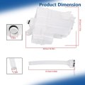 Windshield Washer Fluid Reservoir Tank With Motor Tube And Sensor Hole White Replacement For Rav4 2013-2018 85315-0r030