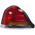 Tail Light Driver Side For Ford Crown Victoria 1999 2000 2001 2002 2003 2004 2005 4 Bulb Fo2800150 3w7z13405ca Mlx She548 190l 