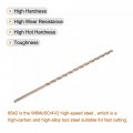 Uxcell M35 High Speed Steel Straight Shank Twist Drill Bit Gold Oxide 7mm Diameter 300mm Length