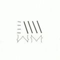 Carlson Quality Brake Parts 13245 Disc Hardware Kit 