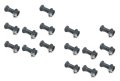 Set Of 16 Wheel Studs Lug Nuts For Polaris 2003-2011 Ranger Sportsman Atv 