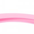 Uxcell 33cm Silicone Car Steering Wheel Cover Soft Non-slip Protector Universal Fit 32-40cm Pink