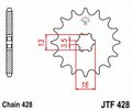 Jt Sprockets Jtf428 15 15t Steel Front Sprocket 