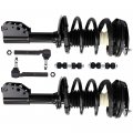 Ocpty Stabilizer Bar Link Kit Front Strut Spring Assembly Tie Rod End Suspension Parts Fits 1998-2003 For Chevrolet Malibu