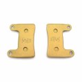 Httmt- Brass Alloys Graphite Ceramics Brake Pads For Front 18-20 Bmw S1000r R1250 Gs P N Us-gold