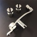 Xkh Group Chromed Brake Pedal Levers Swingarm Spools Slider For 2007 2008 Yzf R1 By