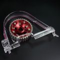 Clear Cam Gear Timing Belt Cover For Honda Civic 96-00 D15 D16 Ek And 92-95 Eg Sohc Polycarbonate Pulley