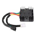 Voltage Regulator Aluminum Alloy Motorbike Rectifier With Heat Sink For Select