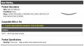 Hood Molding With Center Clip And Mounting Screws Chrome Compatible 2011-2013 Hyundai Sonata