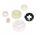 Aramox Car Window Motor Gear 6 Pcs Glasses Replacement Kit Fit For Mazda 3 2008-2009 Cx-7 2007-2012