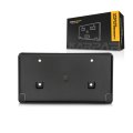Front License Plate Bracket For Ram 1500 Classic 2019020 2 Piece Type Bumper 2 All Cab Types Ch1068128 68141642aa Black Plastic