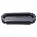 Uxcell Wire Protector Oil Resistant Armature Oval Rubber Grommets 30x80mm Mounting Dia 4pcs