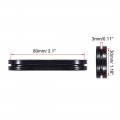 Uxcell Wire Protector Oil Resistant Armature Oval Rubber Grommets 30x80mm Mounting Dia 4pcs