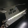 Chrome Led Light Fender Eliminator Tidy Tail For 2004 2006 Kawasaki Ninja Zx10r Zx 10r Billet Aluminum Rear License Plate