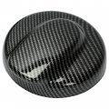 Hecasa Gas Cap Cover Compatible With 2007-2014 Bmw Mini Cooper S R55 R56 Carbon Fiber Printing Petrol Tank Fuel