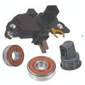 Alternator Rebuild Kit For 2004 2005 Bmw 325 330 525 530 X3 Voltage Regulator With Brushes And Bearings 150 Amp Without Airduct 