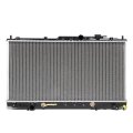 Dna Motoring Oem-ra-2300 1-row Aluminum Cooling Radiator For 99-02 Mitsubishi Galant 2 4l At 28-1 W X 14-3 4 H 5 8 D 1-7 16 