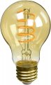 Satco S9966 Medium Light Bulb In Bronze Dark Finish 4 00 Inches Base Transparent Amber