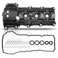 A-premium Driver Side Engine Valve Cover With Gasket Bolts Compatible Ford F-150 Explorer Mustang Edge Flex Taurus Transit