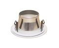 4 Inches Frosted Lens Shower Trim for Line Voltage Recessed Light Lighting-white Fit Halo Juno 