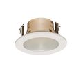 4 Inches Frosted Lens Shower Trim for Line Voltage Recessed Light Lighting-white Fit Halo Juno 
