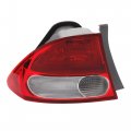 Dasbecan Rear Tail Light Assembly Left Side Break Lamp For 2009 2010 2011 Honda Civic Sedan Hybrid Replaces 33551snaa51 