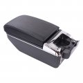 Newyall Double Layer Center Console Compartment Armrest Storage Box