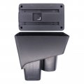 Newyall Double Layer Center Console Compartment Armrest Storage Box