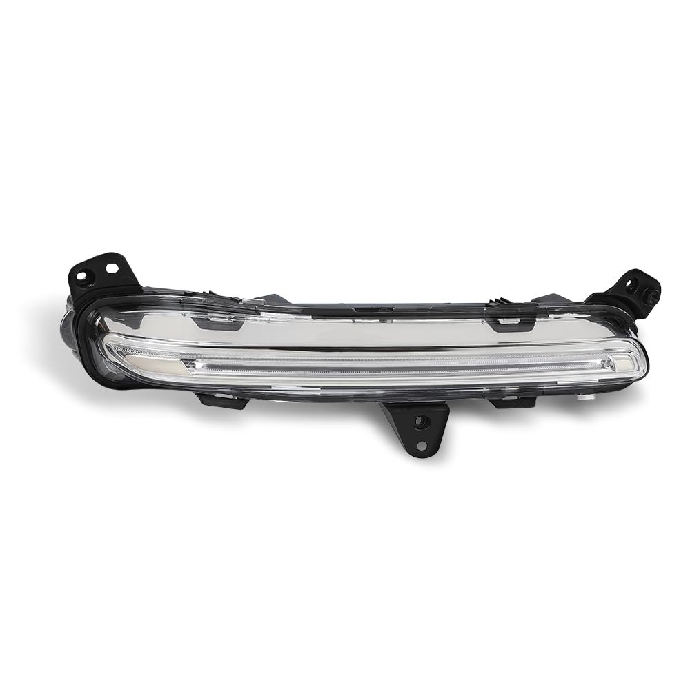 Led Drl Turn Signal Daytime Light Passenger Side Pc Pp Black