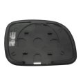 Aintier Driver Side Door Mirror Glass W Plate Compatible With 2001-2007 For Dodge Caravan Heated Left Exterior Replacement