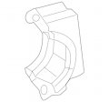 Genuine Mercedes-benz Stabilizer Bar Mount Bracket 211-323-05-40