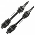 Caltric Rear Left And Right Complete Axles Compatible With Polaris Sportsman 500 4x4 Ho 1999-2002