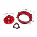 Httmt Ducabike Clear Clutch Cover Spring Retainer Ducat 959 1199 1299 Panigale Blk