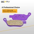 Ocpty Carbon Fiber Brake Pads Fit For 2008 2009 2010 2011 2012 2013 2014 Dyna Super Glide Custom Fxdc