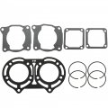 Gxywady Stock Standard Bore Pistons 64mm Bearings Top End Gaskets Kit Replacement For Yamaha Banshee 350 Yfz350 1987-2006