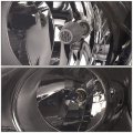 Auto Dynasty Smoked Housing Headlight Head Lamps Tool Kit Compatible With Vw Jetta Rabblit 05-10