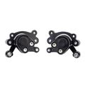 2pcs Front And Rear Disc Brake Caliper For 47cc 49cc 2stroke Pocket Bike Mini